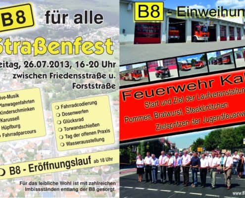 Straßenfest B8-Eröffnung